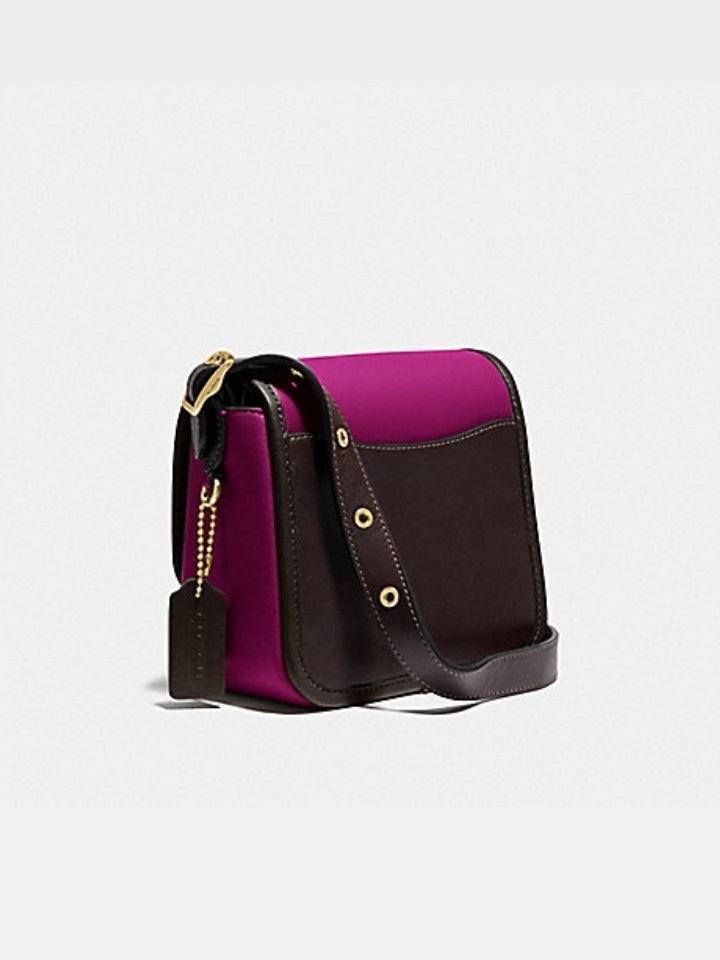 Coach 89126 Colorblock Rambler Brass Hibiscus Multi