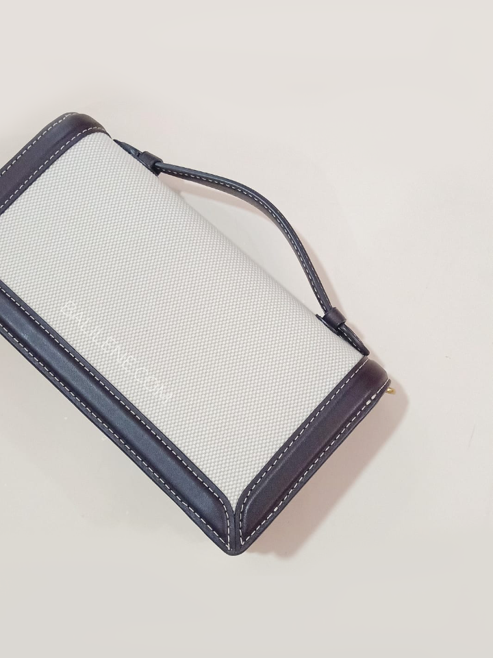 Riley chain clutch with tea rose Clearance