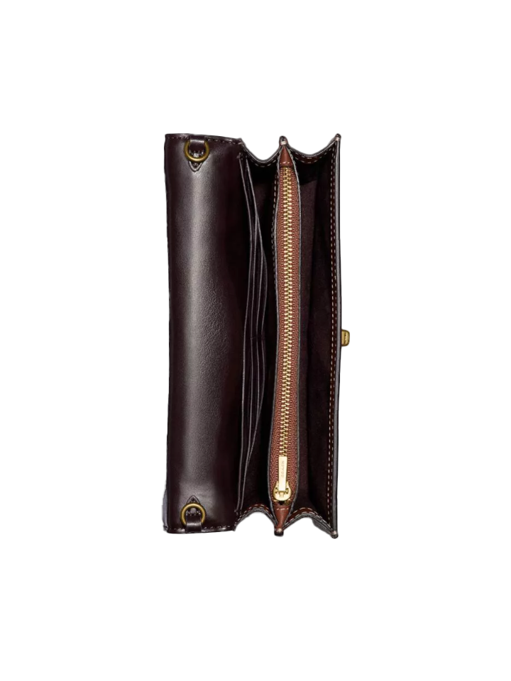 Coach 89383 Riley Chain Clutch With Tea Rose Brown – Balilene