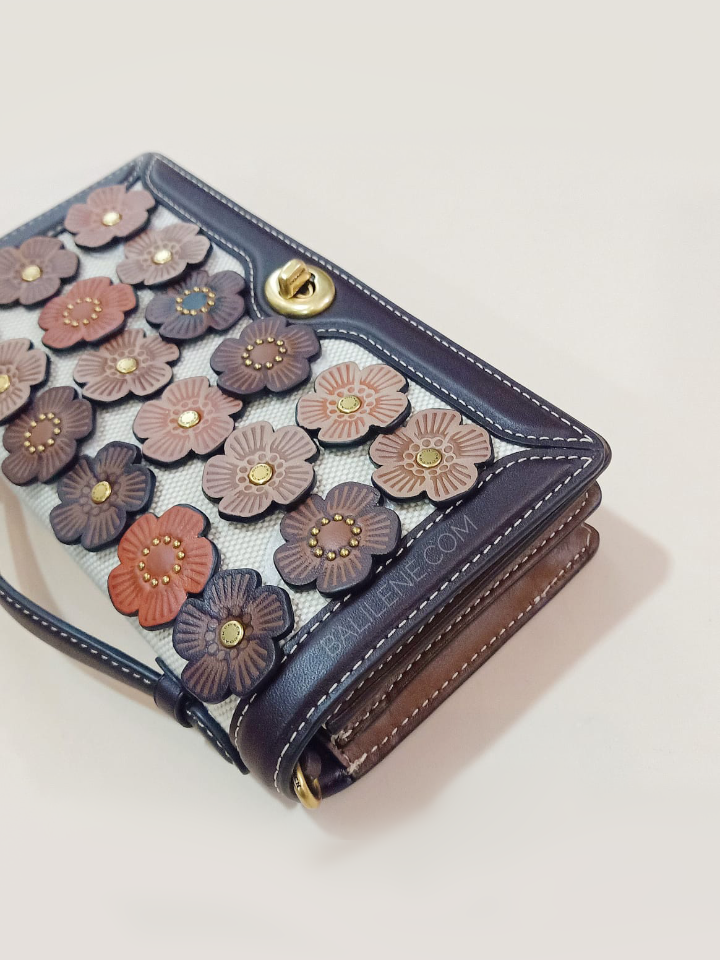 Coach 89383 Riley Chain Clutch With Tea Rose Brown – Balilene