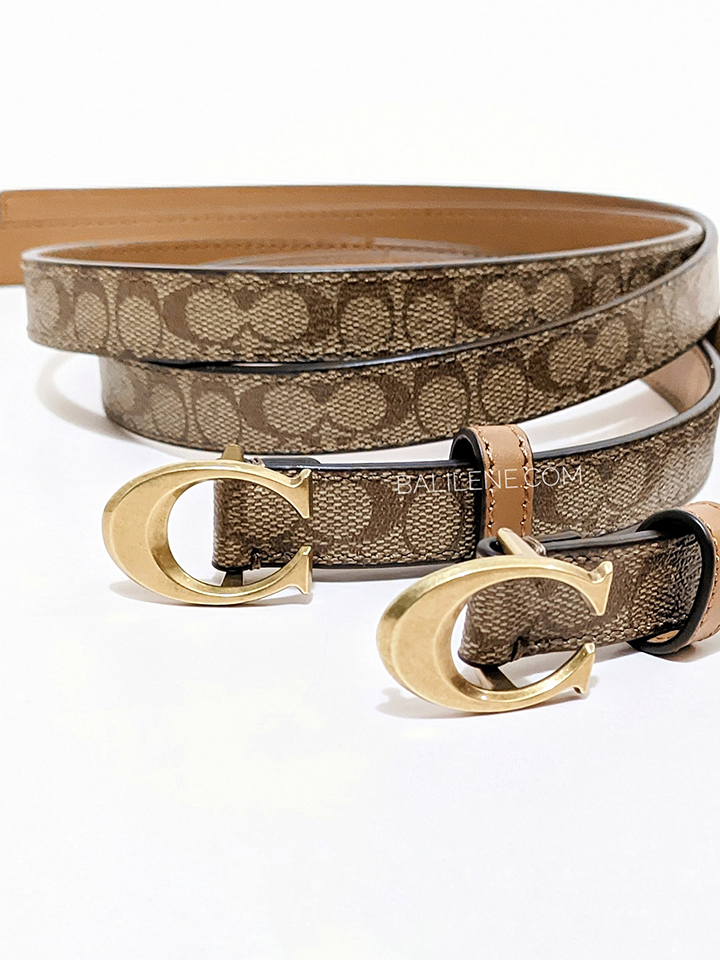    Coach-89402-Signature-Buckle-Belt-18-Mm-Khaki-Saddle-Balilene-detail-strap