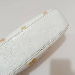 Coach 89470 Chaise Pansy Print Chalk