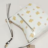 Coach 89470 Chaise Pansy Print Chalk