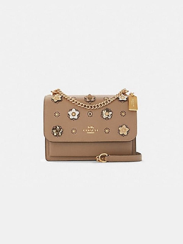 Coach-91143-Klare-Crossbody-App-Taupe-Multi-gambar-depan