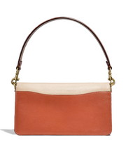 Coach 91215 Tabby Shoulder Bag 26 With Signature Canvas Tan Ivory