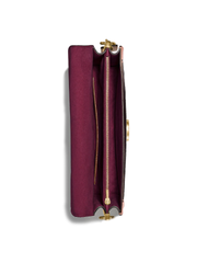 Coach 91215 Tabby Shoulder Bag 26 With Signature Canvas Tan Ivory