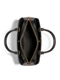 Coach-91495-Lillie-Carryall-In-Signature-Canvas-Brown-Black-Balilene-dalam