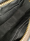 Coach 91677 Mini Camera Bag In Signature Canvas Brown Black