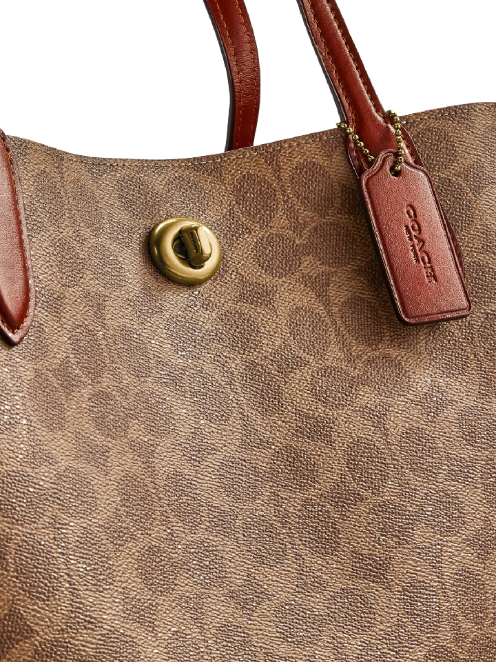 Coach-C0693-Willow-Tote-In-Signature-Canvas-Tan-Rust-Balilene-detail