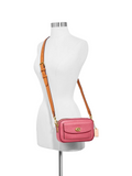 Coach C0695 Willow Camera Bag In Colorblock Rouge Multi