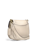 Coach C0749 Beat Saddle Glovetanned Leather Bag Ivory