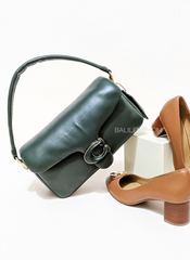 Coach Pillow Tabby Shoulder Bag 26 Amazon Green