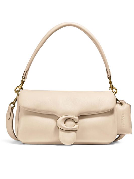 Coach Pillow Tabby Shoulder Bag 26 Ivory