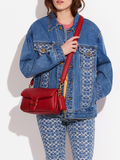 Coach Pillow Tabby Shoulder Bag 26 Red Apple
