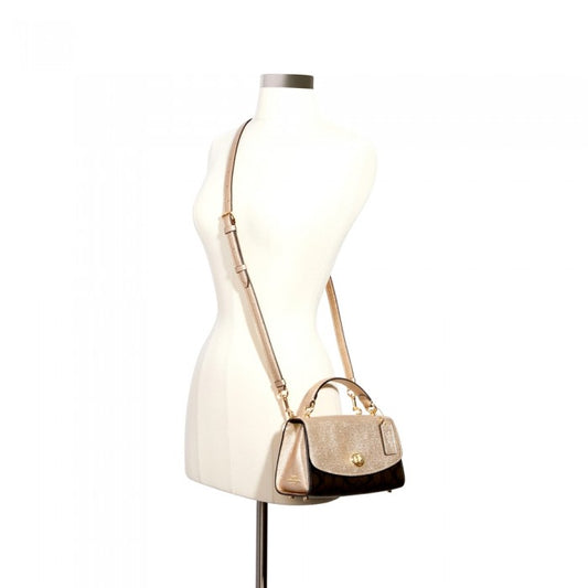 Coach C1441 Tilly 23 Signature Brown/Metalik Pale Gold