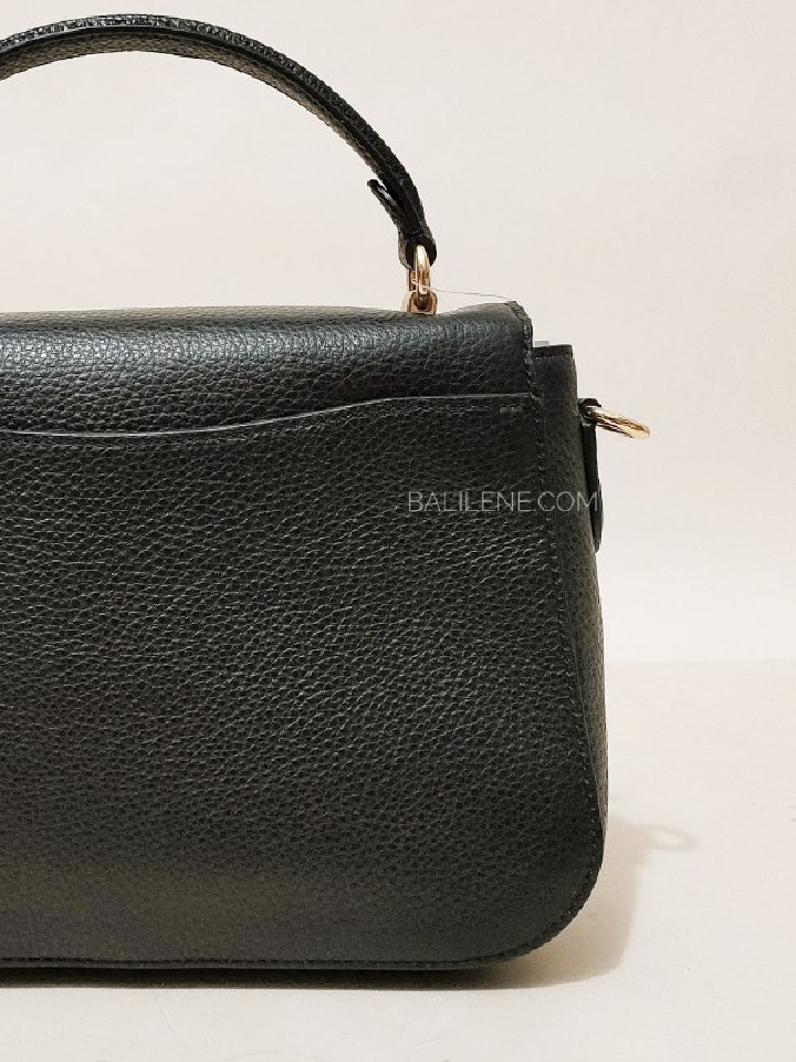 Coach C1557 Marlie Leather Top Handle Black