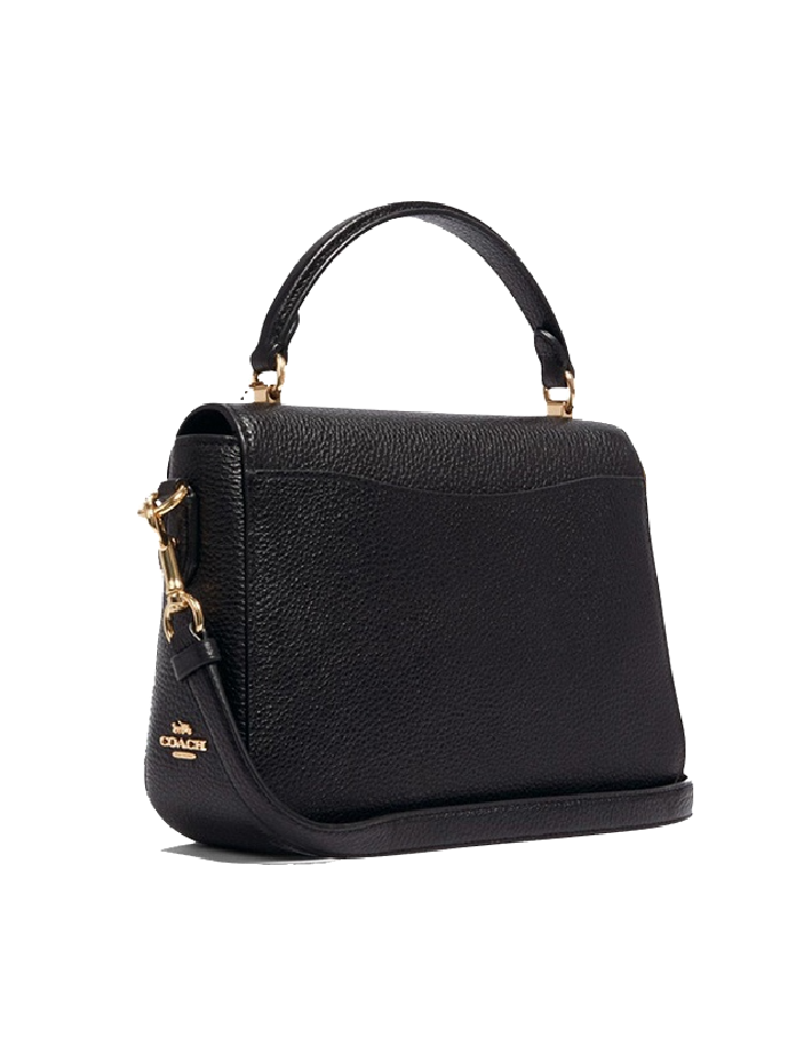 Coach C1557 Marlie Leather Top Handle Black