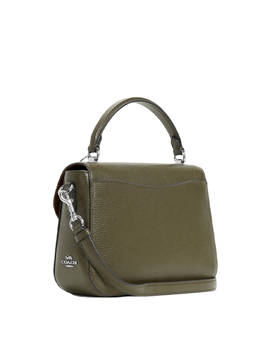 Coach C1557 Marlie Top Handle Satchel Silver / Surplus