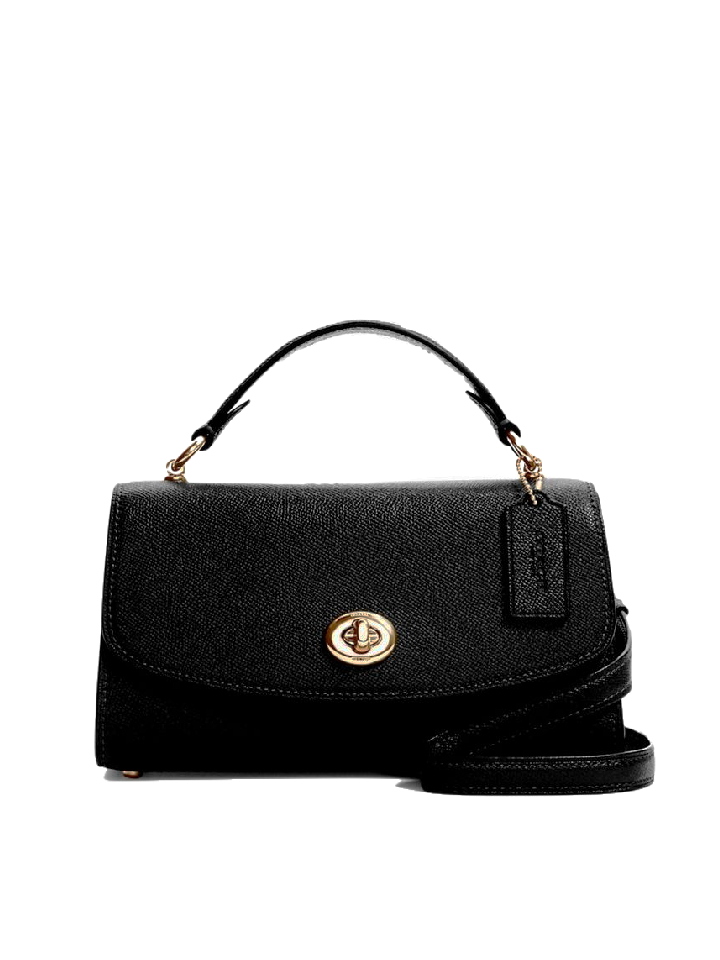 Coach C1802 Tilly 23 Satchel Crossbody Black