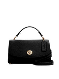 Coach C1802 Tilly 23 Satchel Crossbody Black