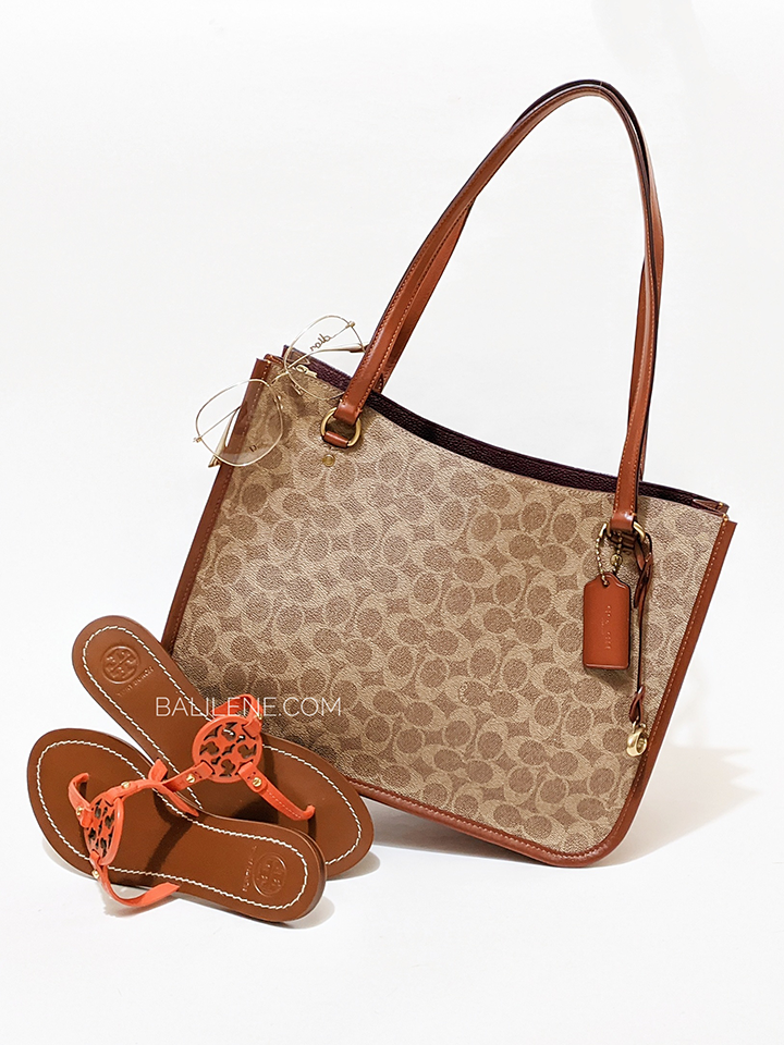 Coach-C2591-Tyler-Carryall-In-Signature-Canvas-Tan-Rust-Balilene-detail-depan2