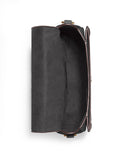 Coach C2806 Georgie Saddle Bag In Colorblok Signature Brown Black