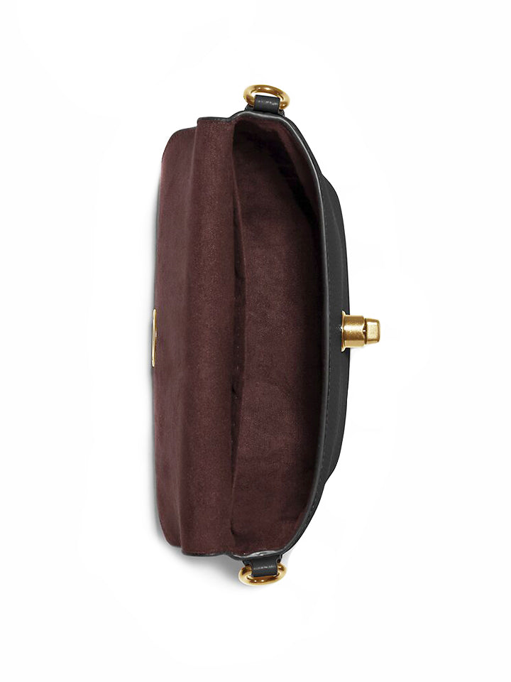 Coach C2815 Karlee Leather Crossbody Black