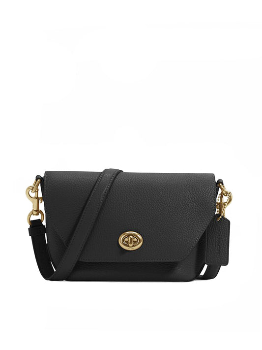 Coach C2815 Karlee Leather Crossbody Black