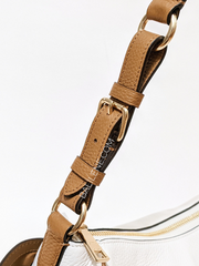 Coach C2855 Rori Shoulder Bag In Colorblock Signature Canvas Light Khaki