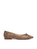    Coach-C2913-Annabel-Ballet-Signature-Canvas-Khaki-Saddle-Balilene-samping
