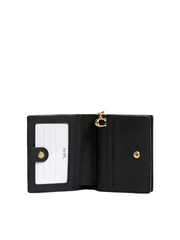 Coach-C3309-Snap-Wallet-In-Signature-Canvas-Brown-Black-Balilene-dalam
