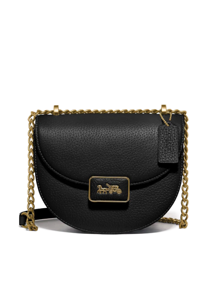 Coach C3463 Alie Saddle Bag Black