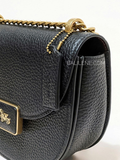 Coach C3463 Alie Saddle Bag Black