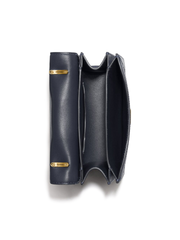 Coach-C3760-Alie-Shoulder-Bag-18-In-Signature-Jacquard-With-Snakeskin-Detail-Navy-Balilene-dalam