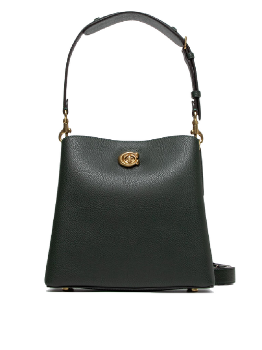 Coach C3766 Willow Bucket Bag In Amazon Green Multi