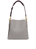 Coach Willow Bucket Bag In Colorblock Dove Grey Multi