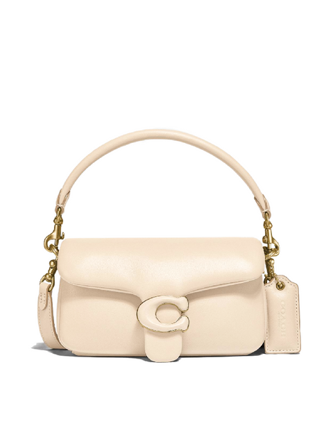 Coach Pillow Tabby Shoulder Bag 18 Ivory