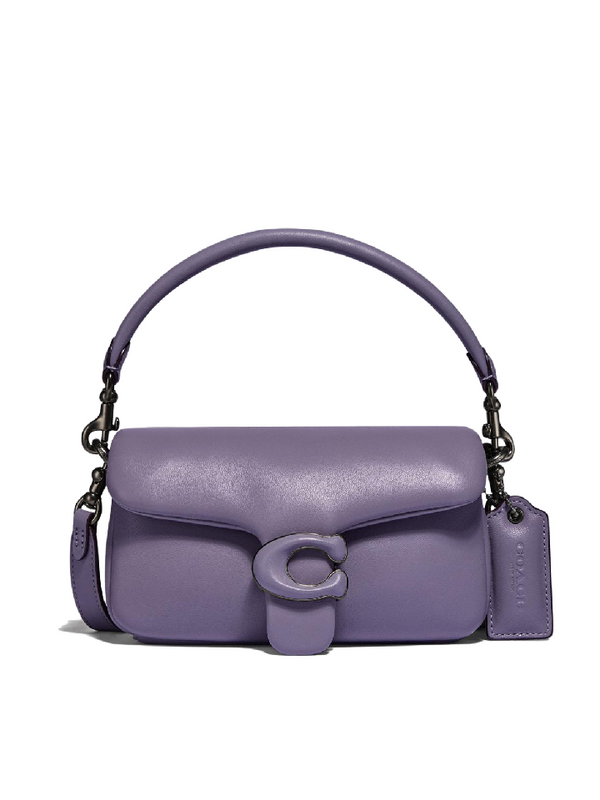 Purple coach crossbody purse sale
