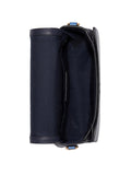 Coach C4059 Saddle Bag With Horse And Carriage Dot Print Denim