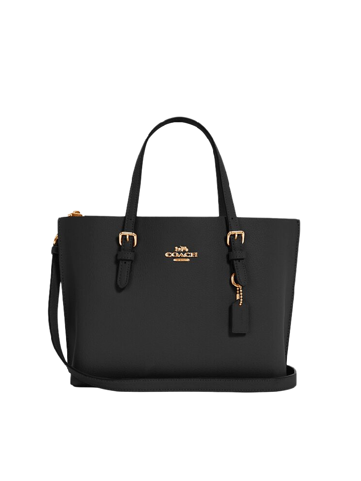 Coach C4084 Mollie Tote 25 Black True Red – Balilene