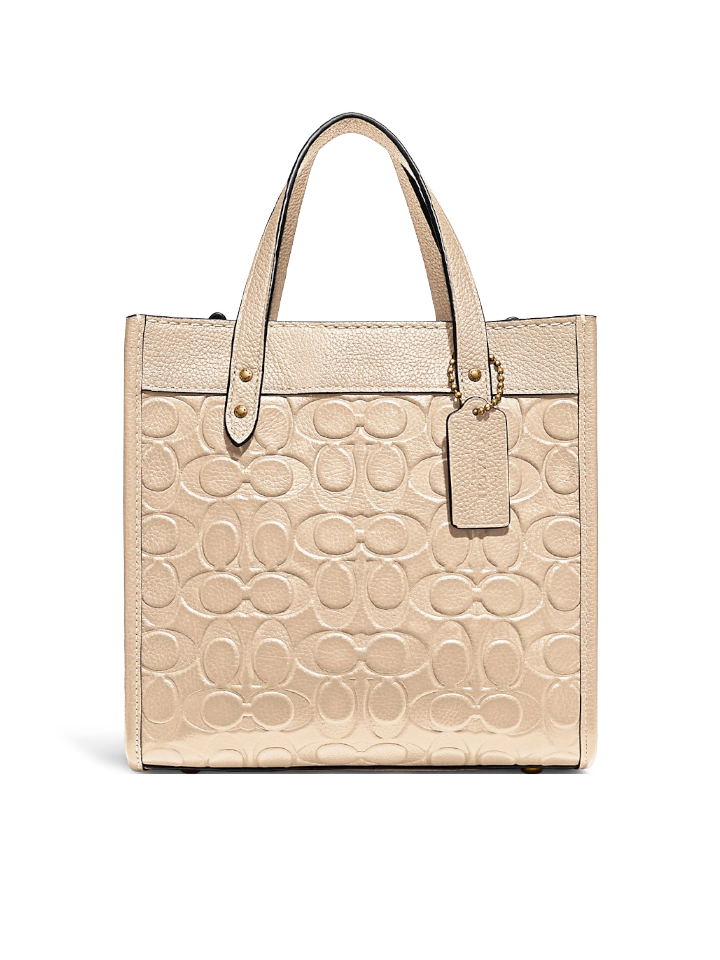 Coach-C4829-Field-Tote-22-In-Signature-Leather-New-Ivory-Balilene-depan