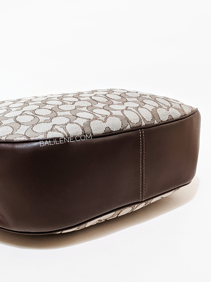 Coach Soft Tabby Hobo In Signature Jacquard Oak Maple
