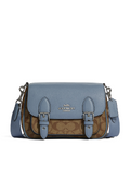 Coach Lucy Crossbody In Signature Canvas Marble Blue