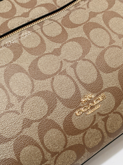 Coach-C6831-Kristy-Shoulder-Bag-In-Blocked-Signature-Canvas-Khaki-Brown-Multi-Balilene-detail-logo