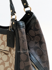    Coach-C6831-Kristy-Shoulder-Bag-In-Blocked-Signature-Canvas-Khaki-Brown-Multi-Balilene-detail-samping