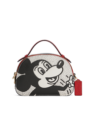 Coach-C7234-Disney-Mickey-Mouse-X-Keith-Haring-Serena-Satchel-Chalk-Multi-Balilene-depan