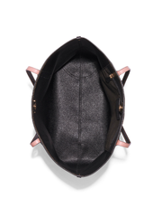 Coach C7274 City Tote In Signature Canvas With Vintage Mini Rose Print Brown Black Multi