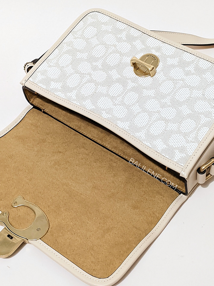 Coach C7933 Studio Shoulder Bag In Signature Jacquard Ivory