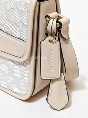 Coach C7933 Studio Shoulder Bag In Signature Jacquard Ivory
