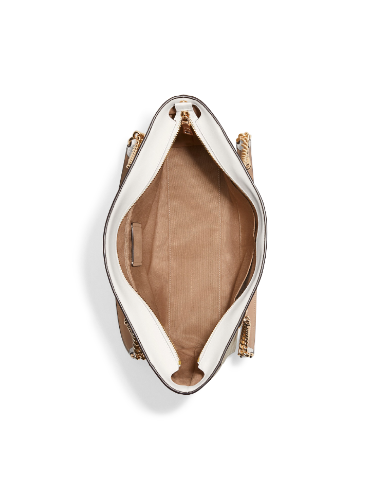 Coach-C8148-Cammie-Chain-Tote-In-Signature-Canvas-Light-Khaki-Chalk-Balilene-dalam
